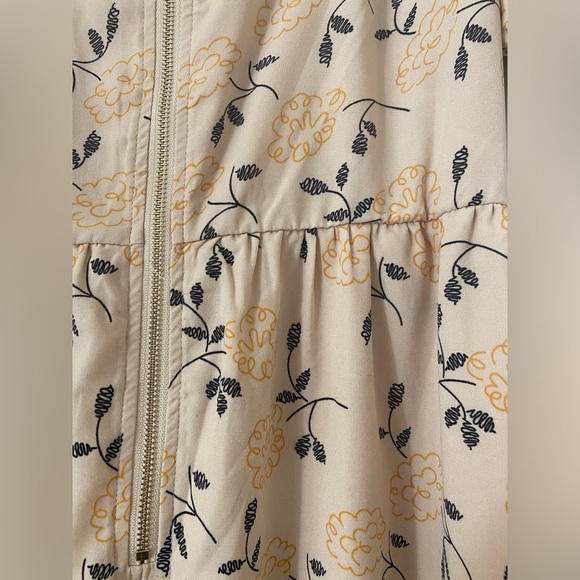 JessaKae Beige Floral Dress, size Large! - Picture 6 of 9